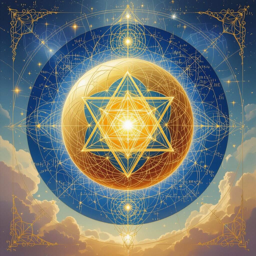 Kether: Divine Consciousness as Metaphysical Art