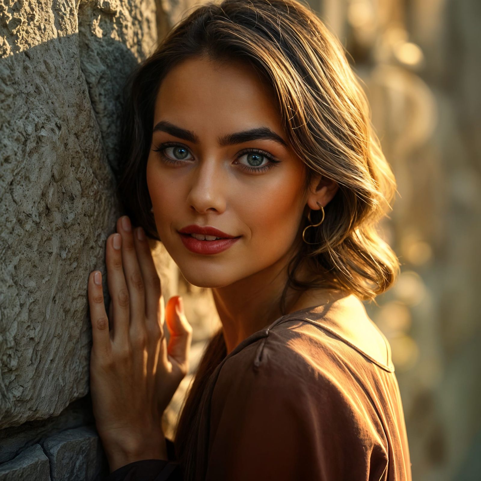 Ethereal Cinematic Portrait of a Beautiful Woman