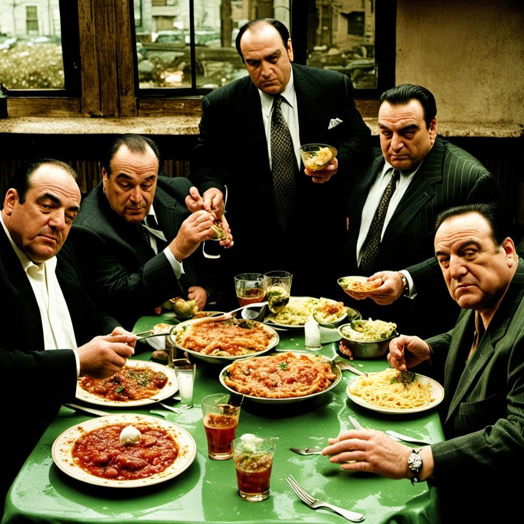 A Sopranos dinner
