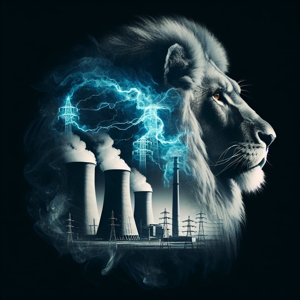 Lion Roar Merged with Nuclear Power Plant