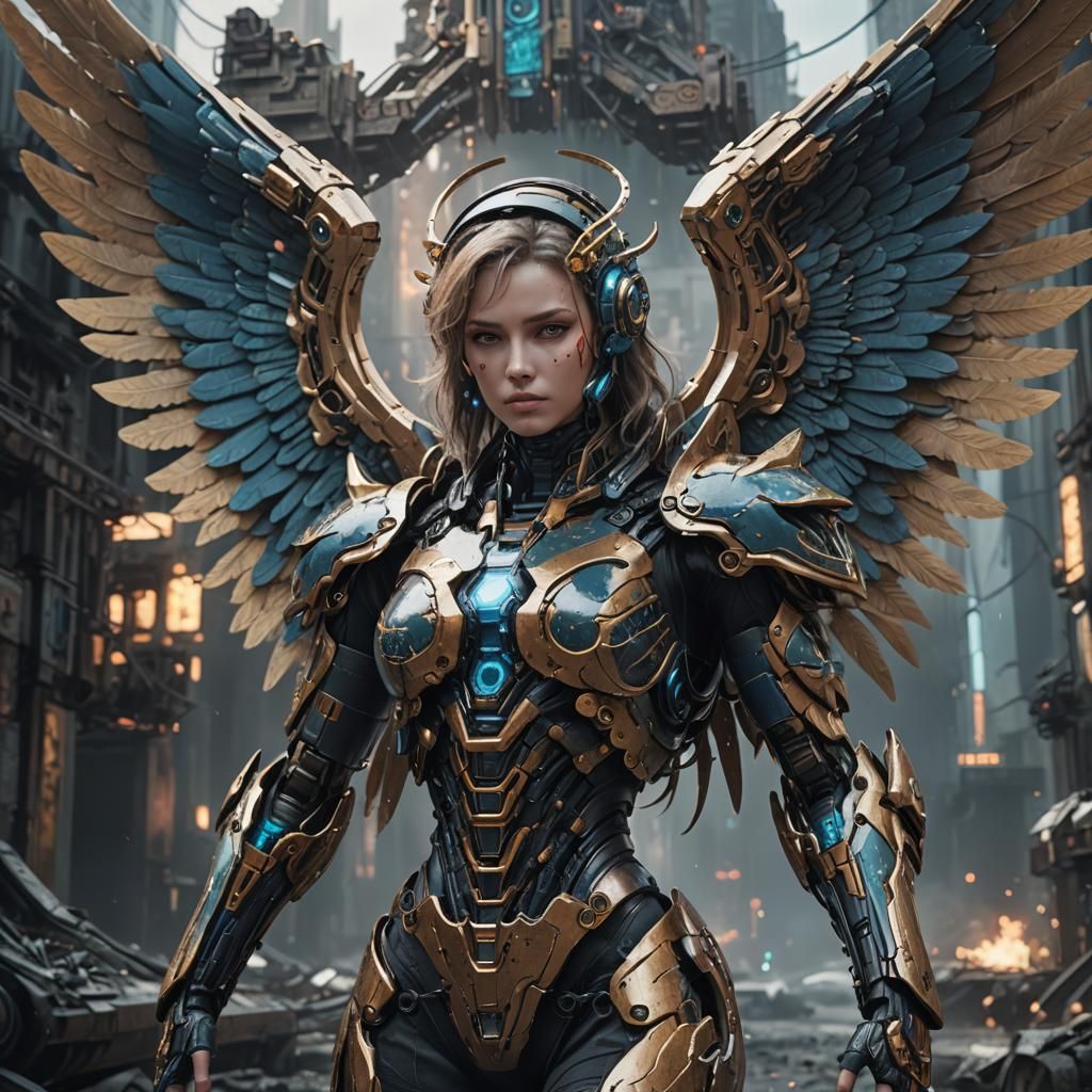 Cybernetic protective angel