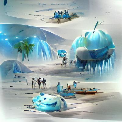 Summer on an Ice Planet: Concept Art