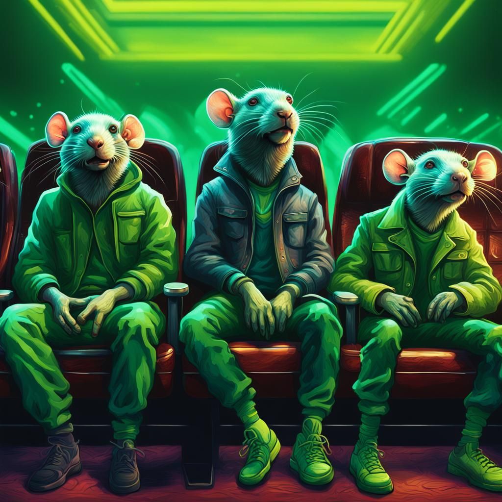 Radioactive Rats in Apocalyptic Cinema, Splash Art