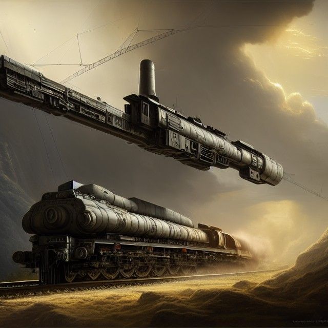 Steampunk Train V.2