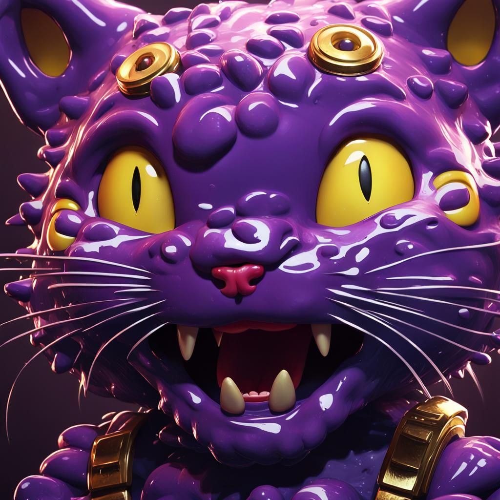 Scary Hello Kitty with Razor Sharp Teeth