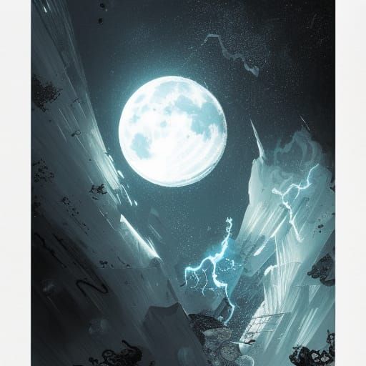 Fractured Glass Moon: A Dark Fantasy Masterpiece