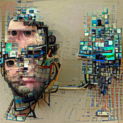 AI Self-Portrait: Hyperintelligence Visualization