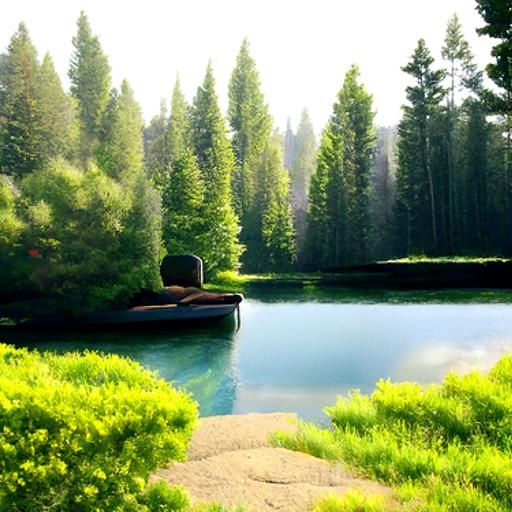 AI Interpretation of Serenity