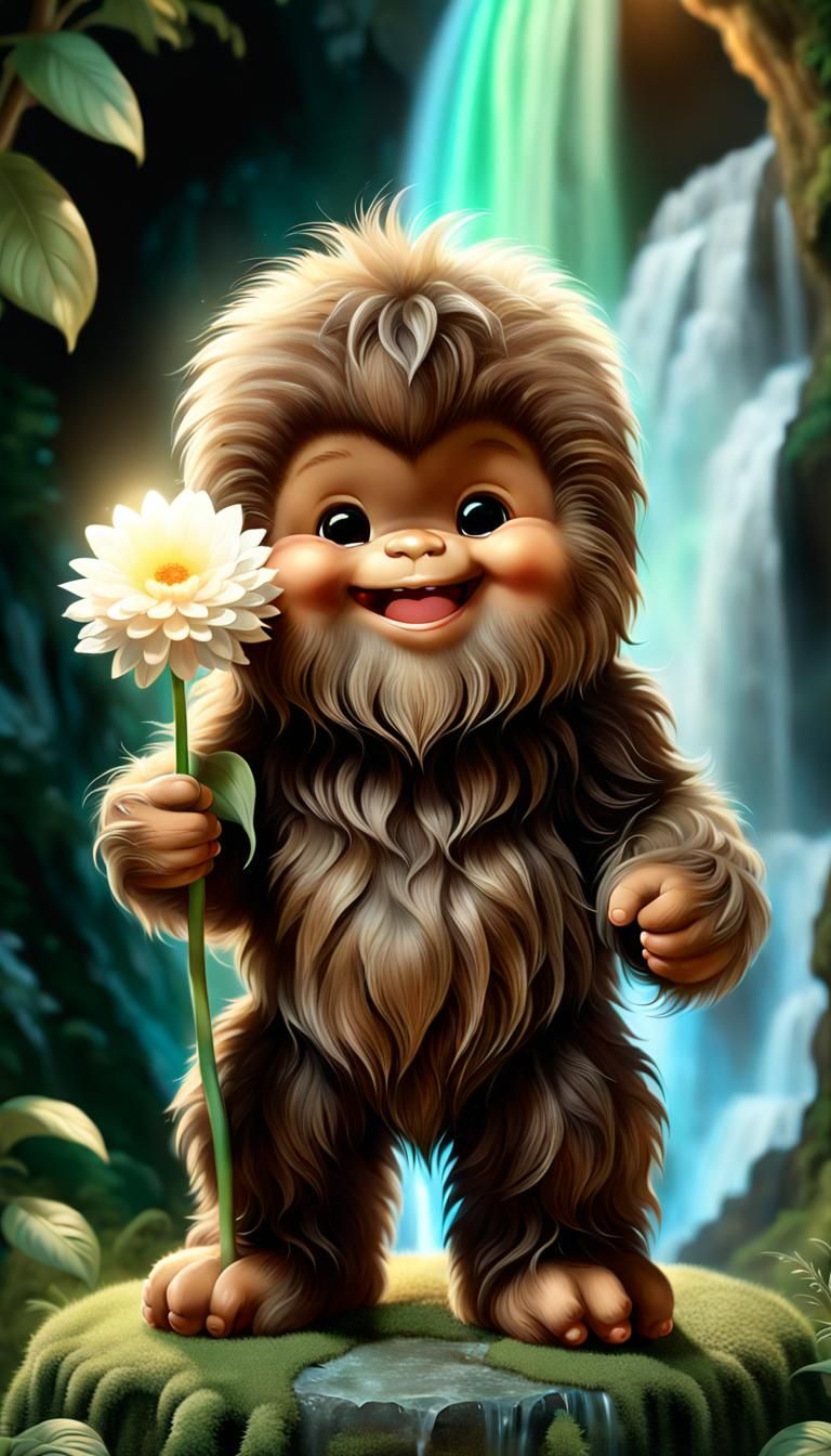 Blossoms of Friendship: Misunderstood Sasquatch