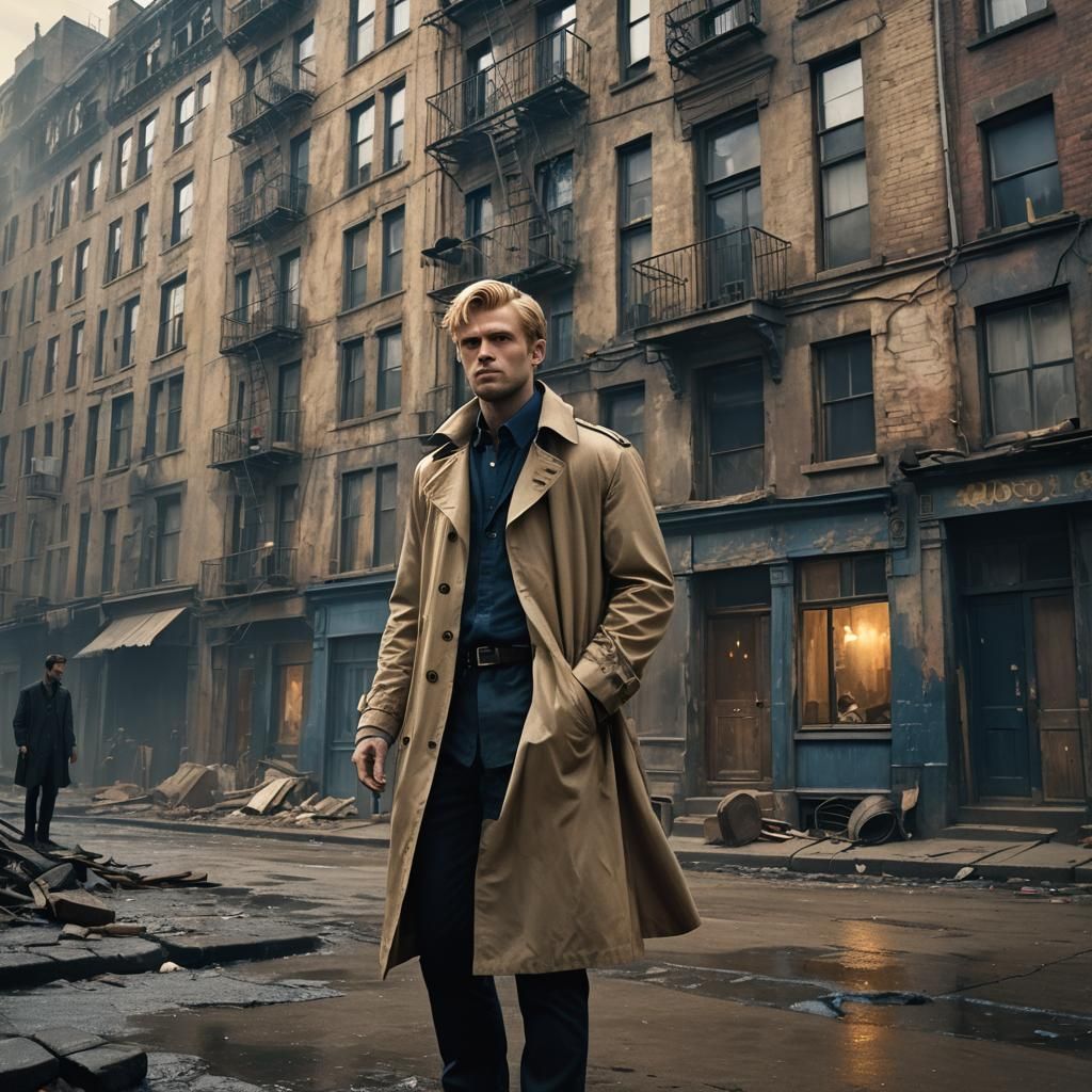 Man and Imp in Dark Fantasy Concept Art