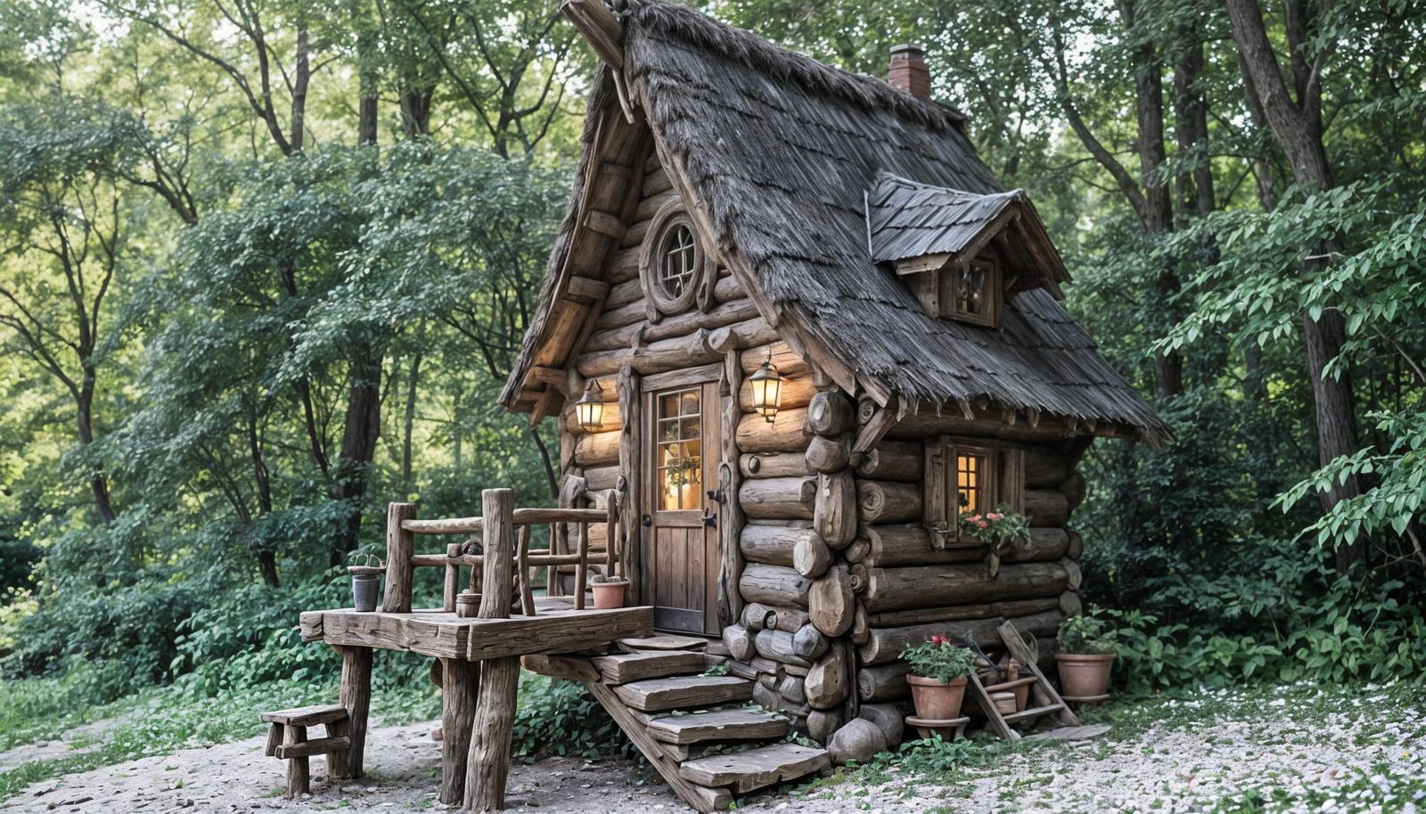 Charming Rustic Elven Cottage