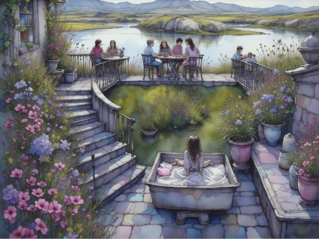 Unmodified AI Image Generation Result