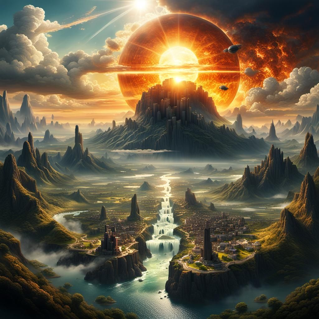 Planetary Collision in Front of the Sun