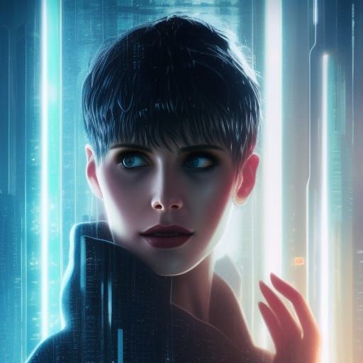 Hyperrealistic Portrait Art with Cinematic Lighting