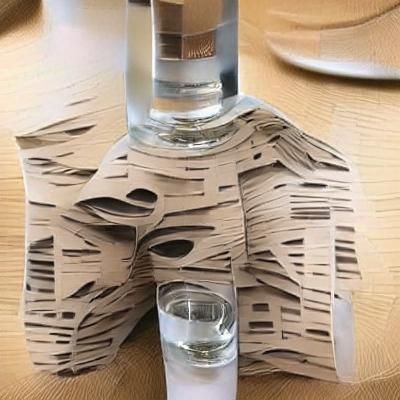 Abstract Paper Vodka: An AI Interpretation