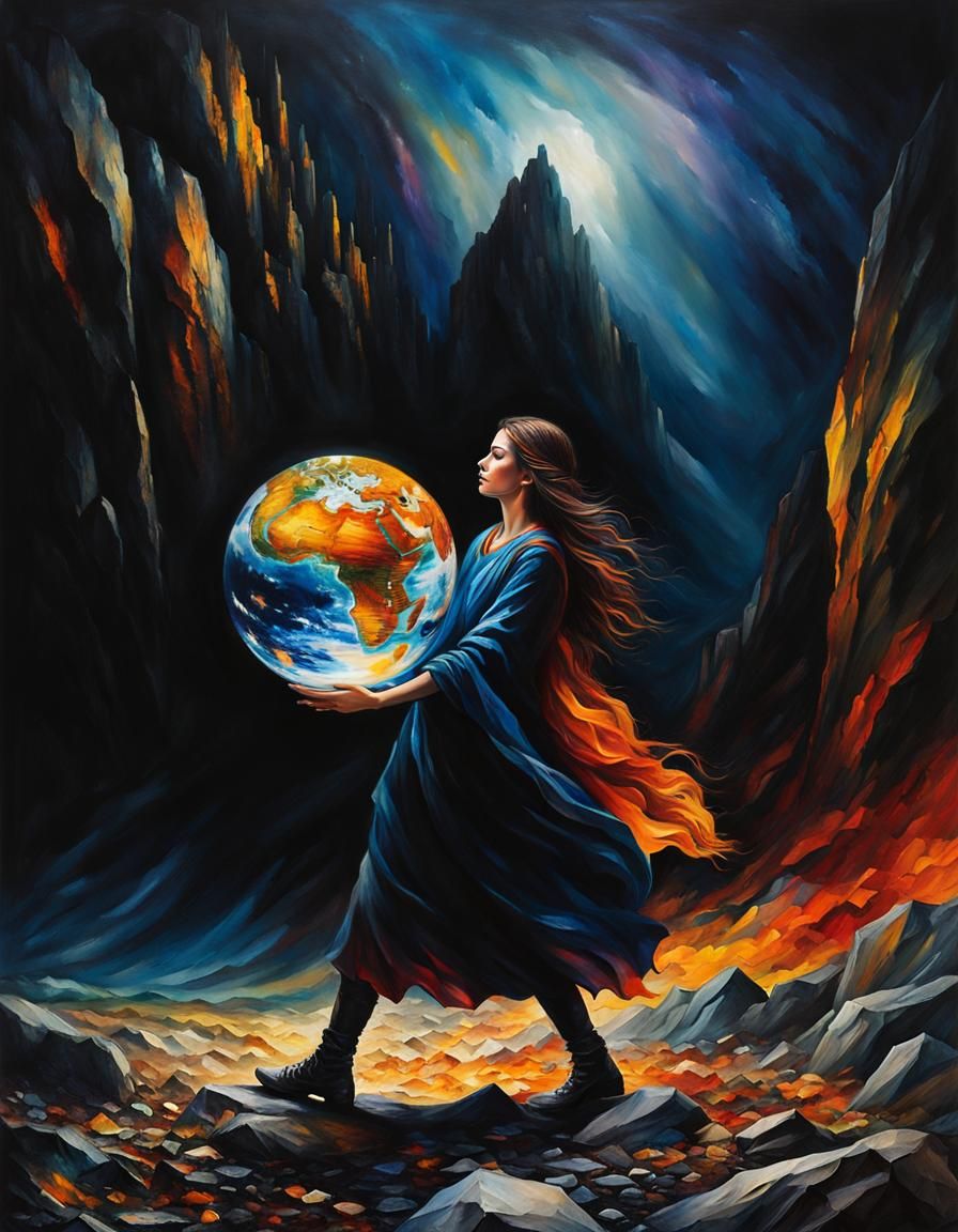 Carrying the weight of the world