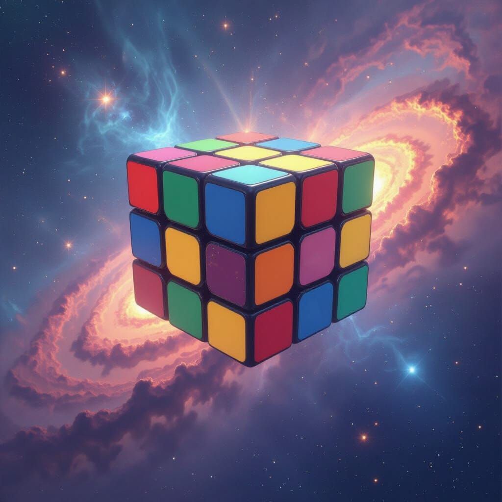 Cosmic Rubik's Cube in Multiverse Realities