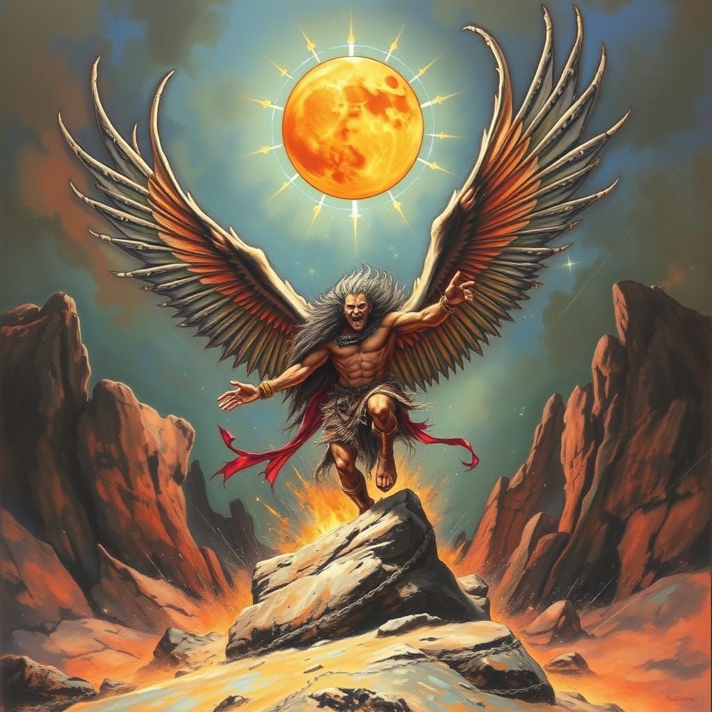 The Shamans Wings Will Lift Me Up Tonight II