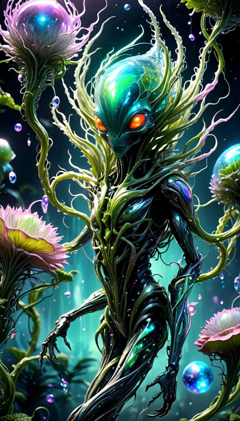 Alien plant, a sentient, carnivorous plant