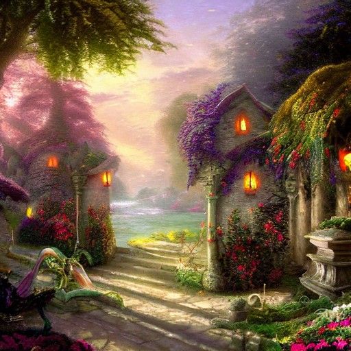 Seelie Changeling Greets Visitors to Titania's Castle