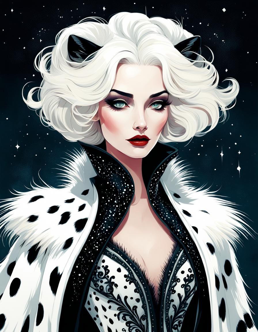Constellation Cruella De Vil Digital Art