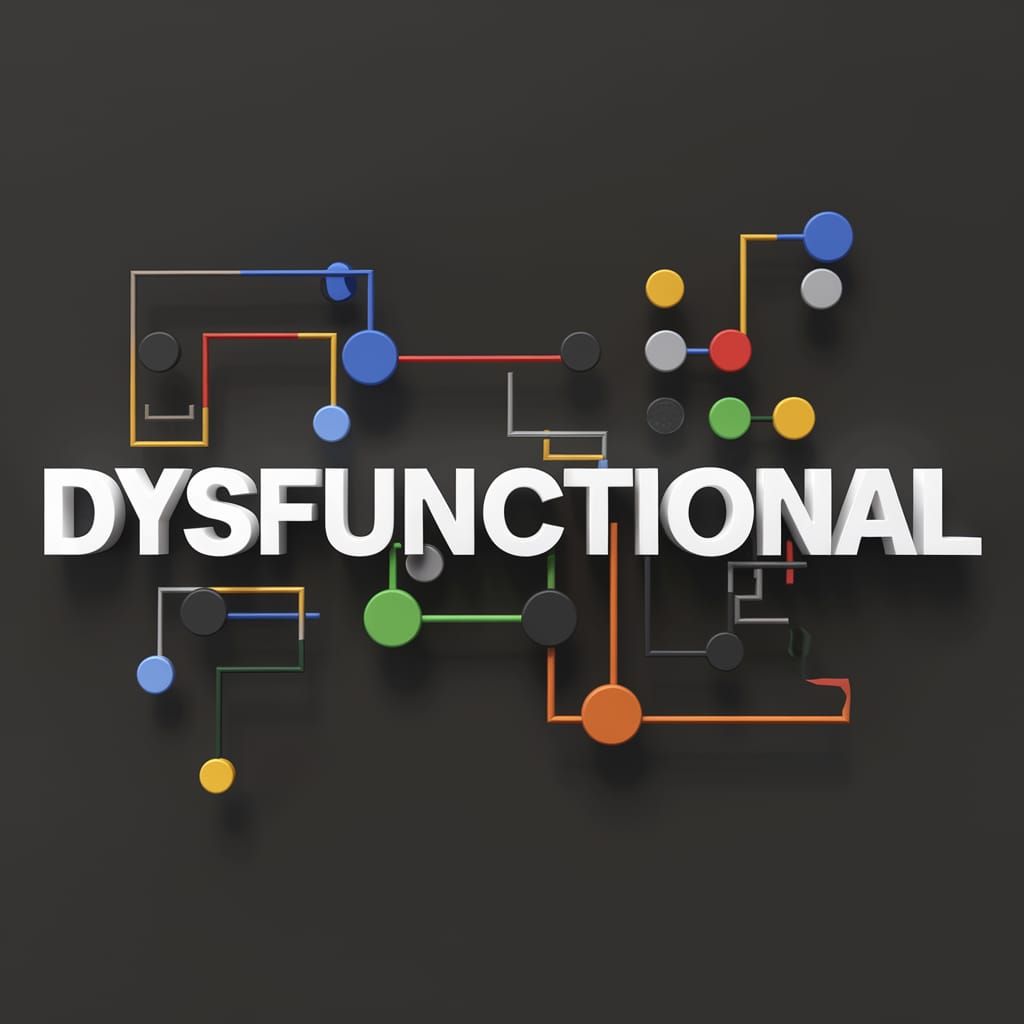 Dysfunctional Text Art: Digital Rendering