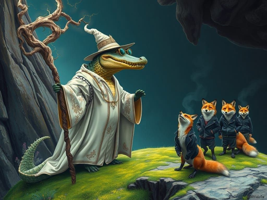 I, Wizard Alli by the Power of Lord of the Forest won't let you Badass pass the ridge.