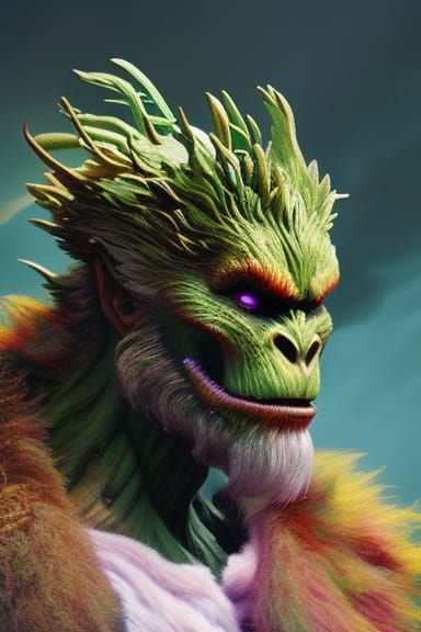 Surreal Mashup: Gods, Monsters, and Pop Culture Icons