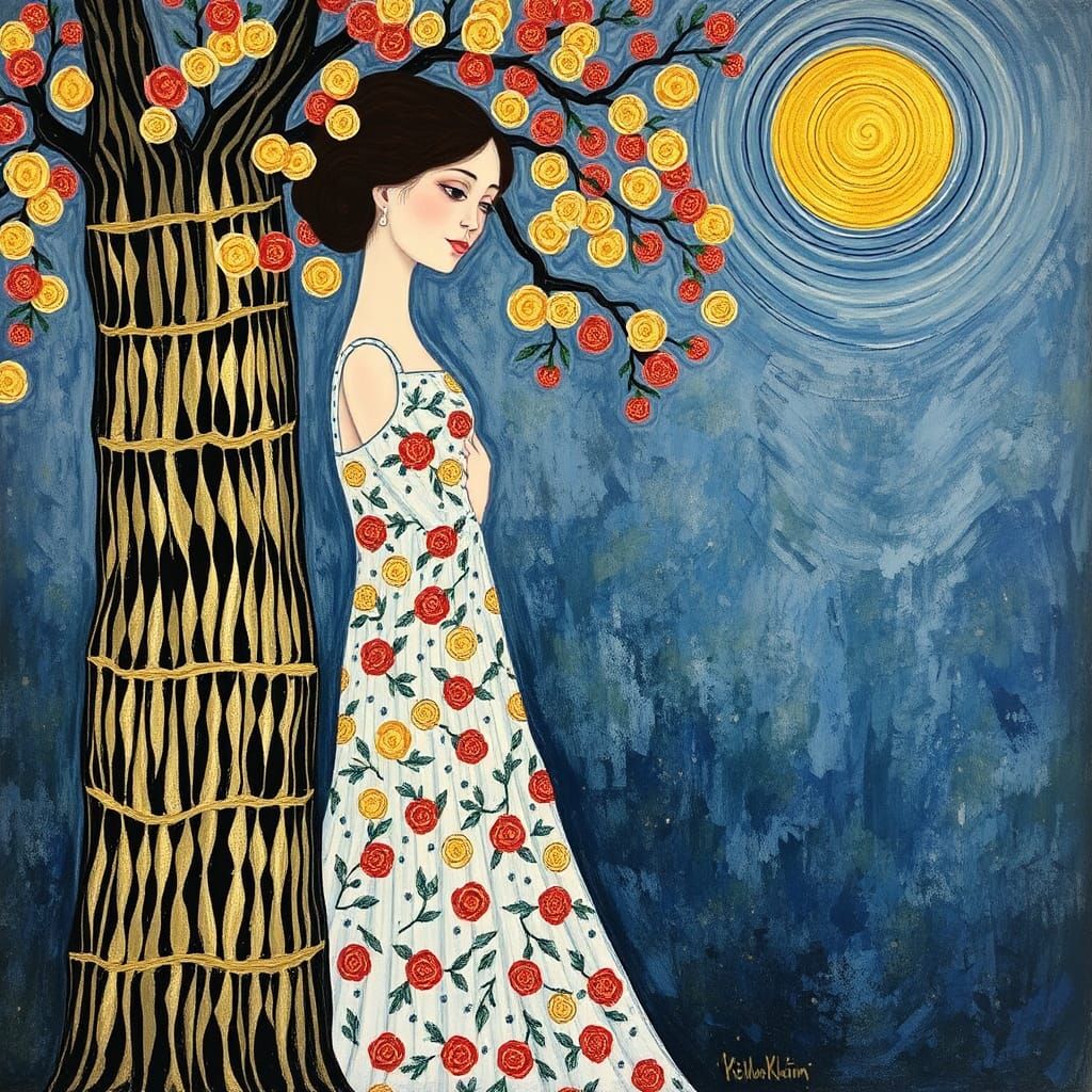 Image Generated from Klimt Prompt