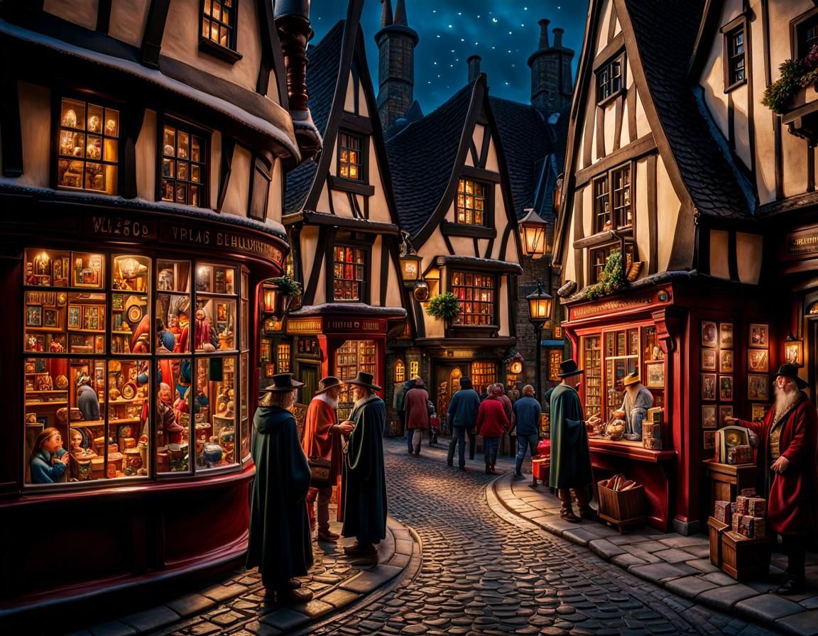 magical toy shop in Hogsmeade