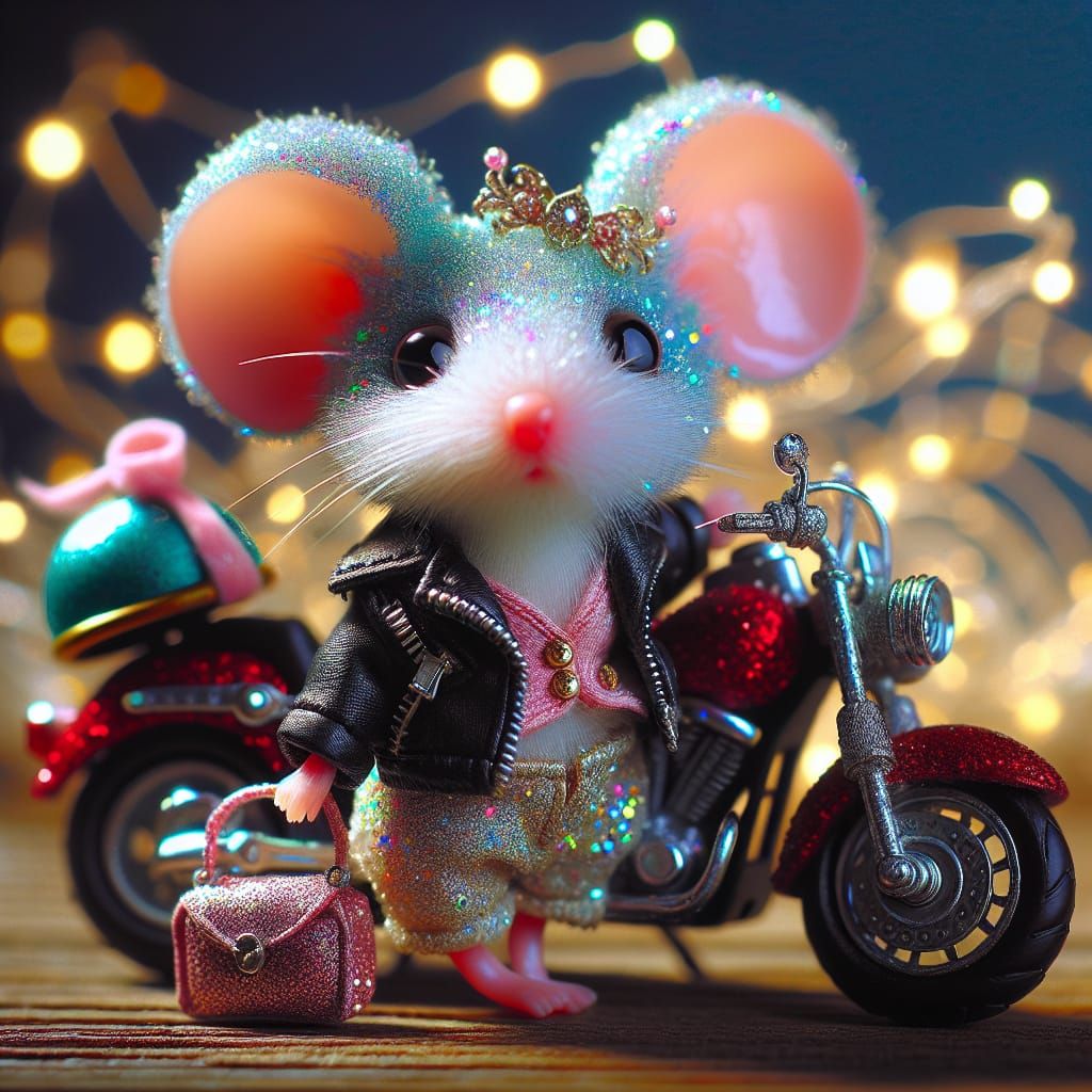 Mouse on a Motorcycle: A Fairy Tale Adventure