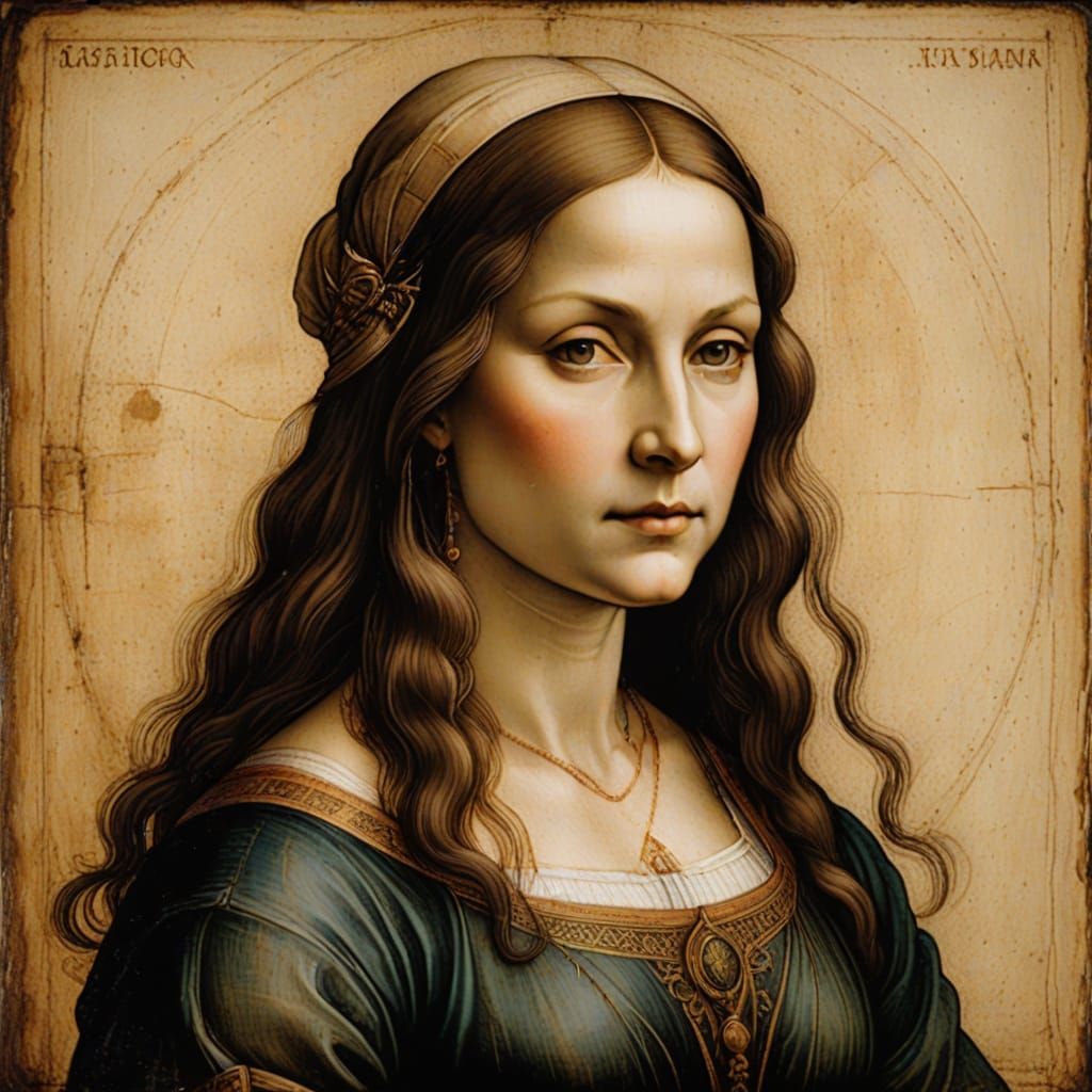 a Beautiful woman from Renaissance