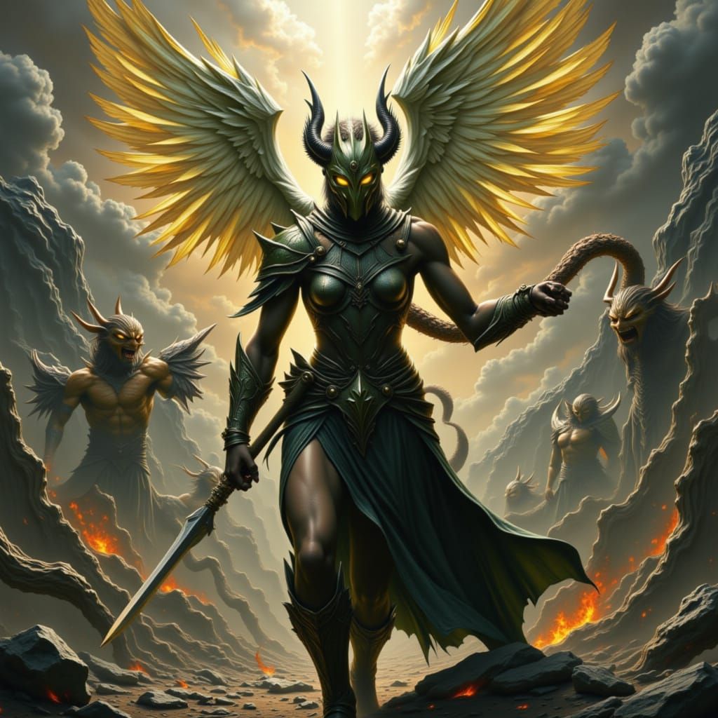 Woman in Combat Gear with Lora Style