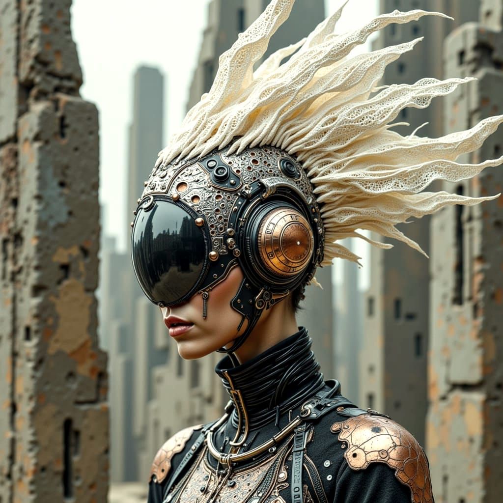 retrofuturist punk feminist