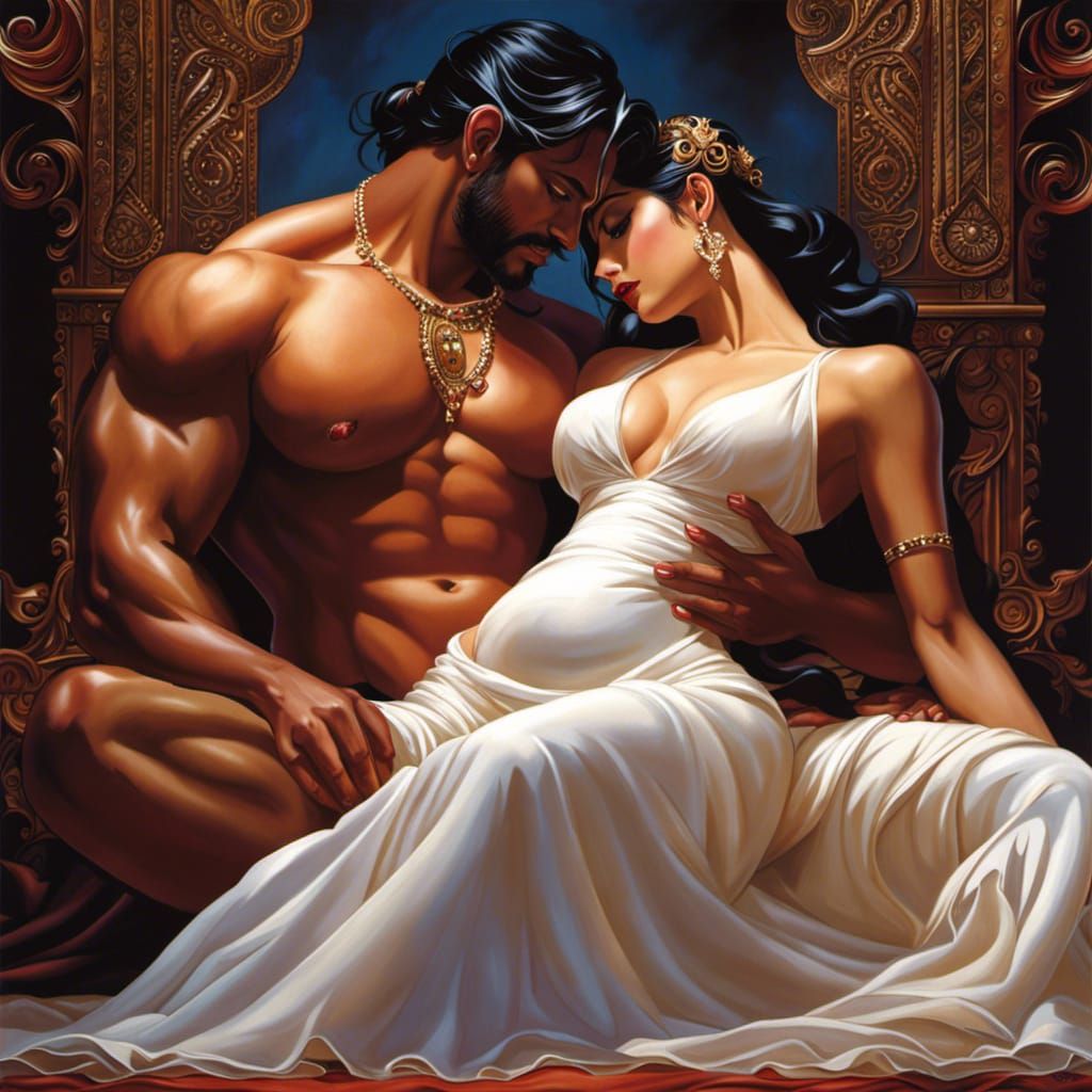 Sensual Demon Encounter in Ultra-Realistic Detail