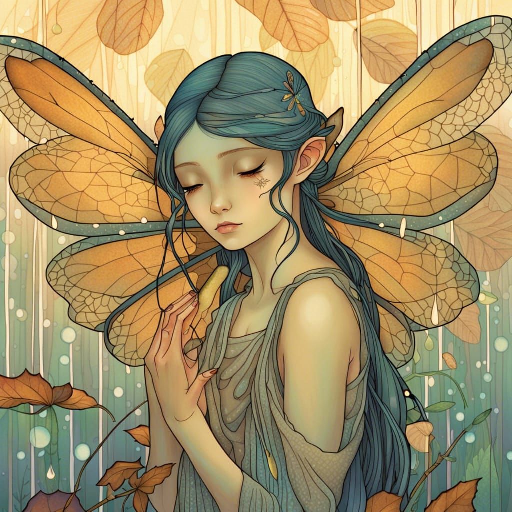 Sad autumn Faerie 5