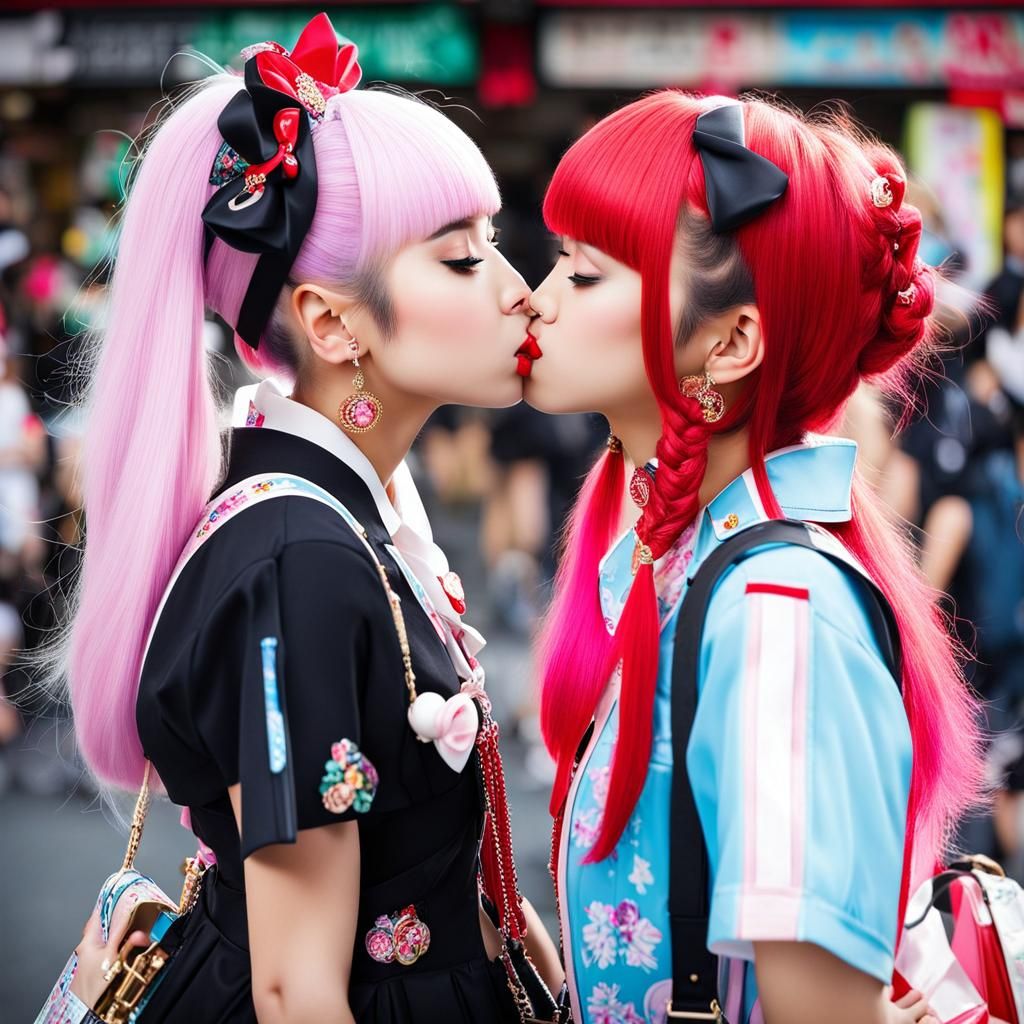 Spring Time in Harajuku 👩‍❤️‍💋‍👩