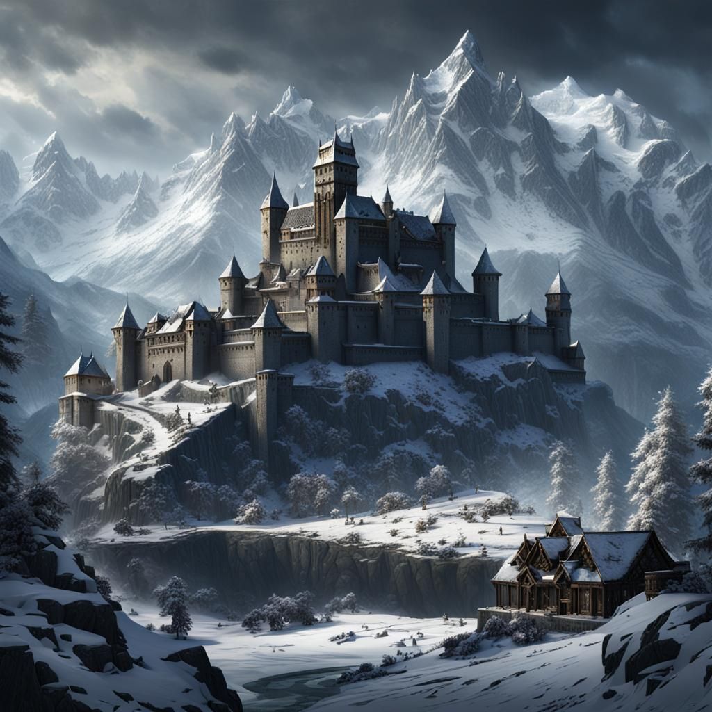 Epic Fortress Turned Monster Hunter School