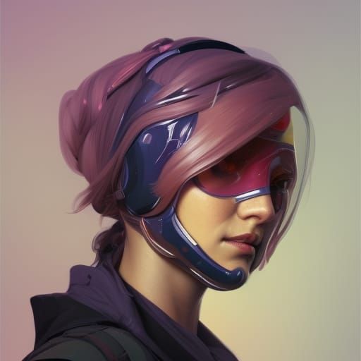Sabine Wren Portrait in Artgerm Style