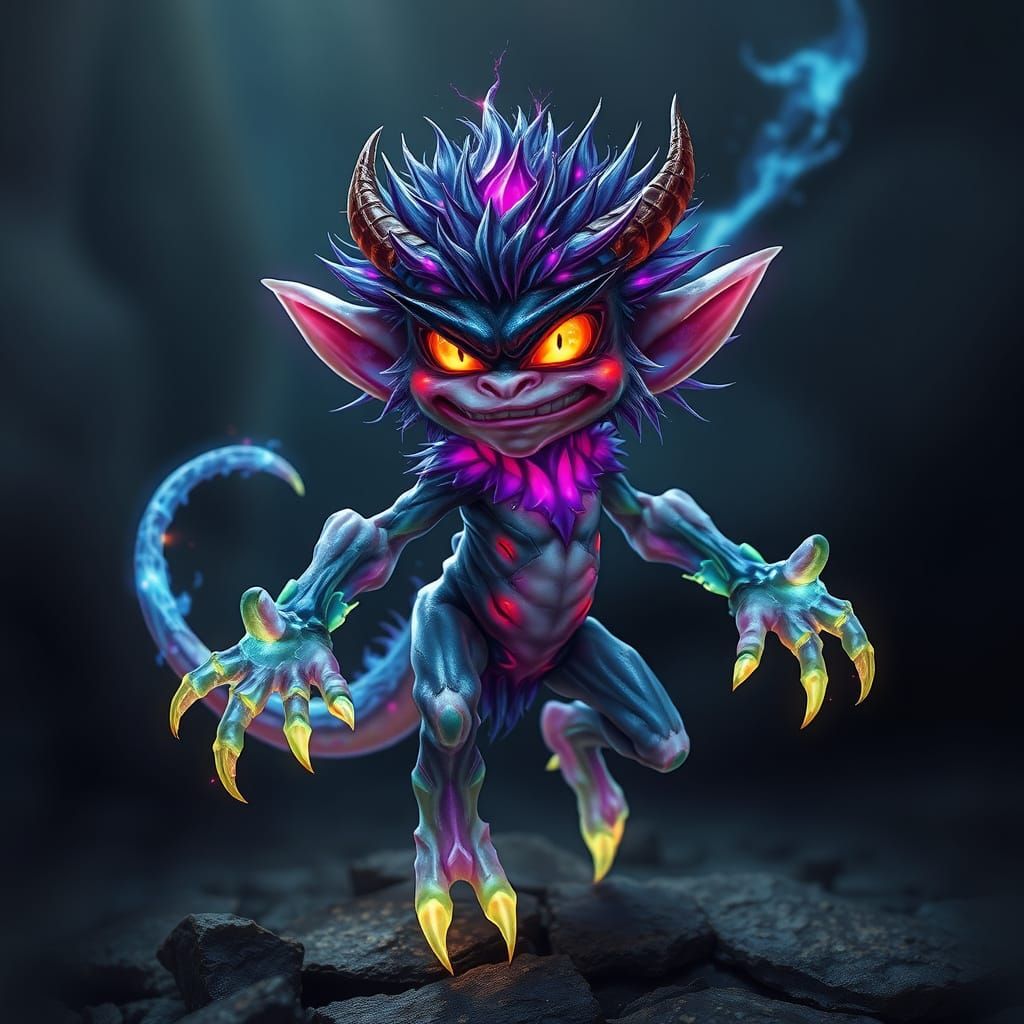 Manaflux Creature of Raw Magical Energy