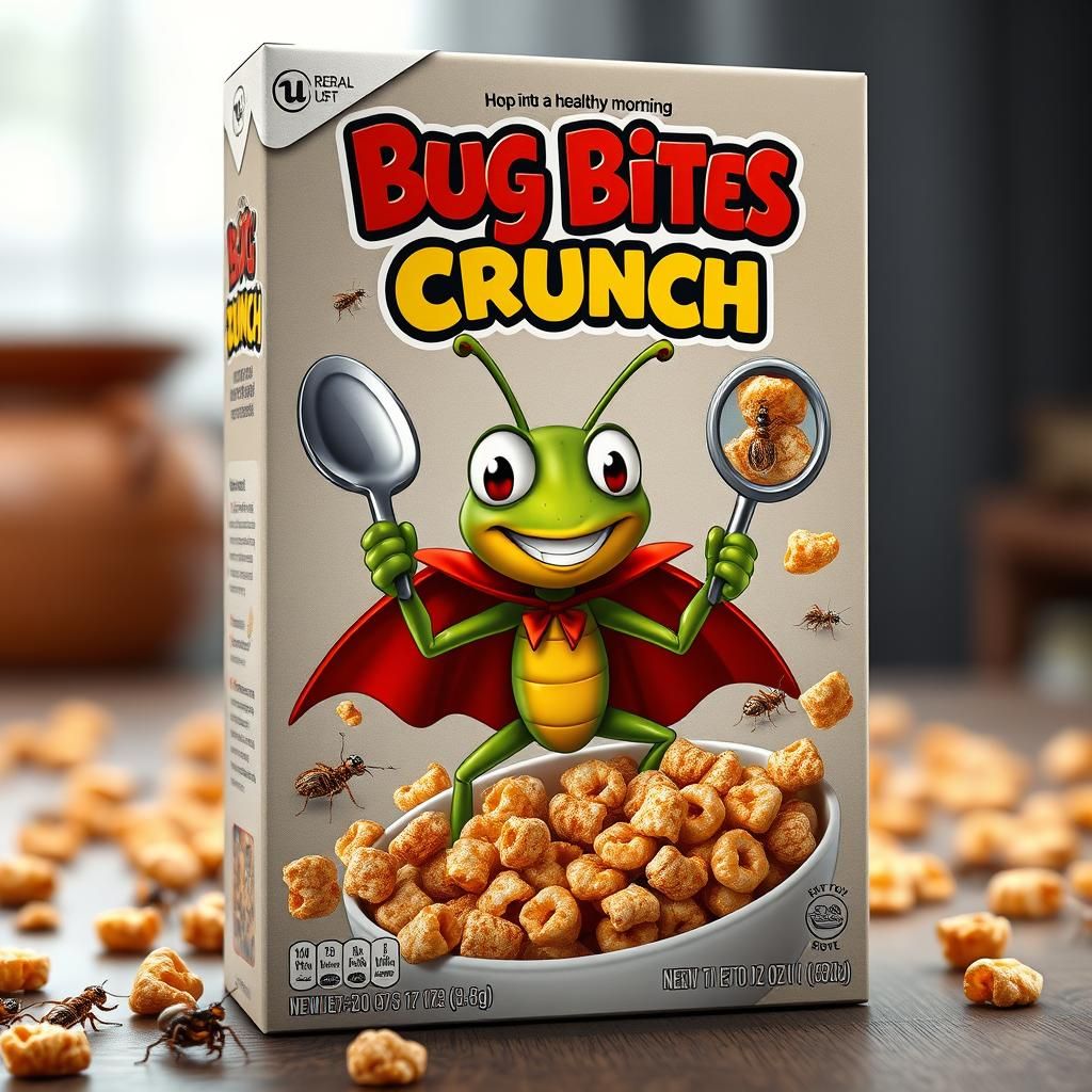 Bug Bites Crunch with a free magnifying glass