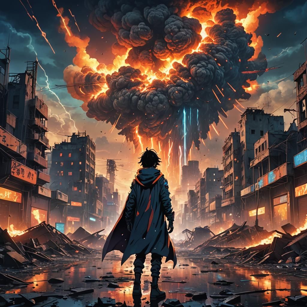 Doomsday: Last City in Ruins, Anime Style