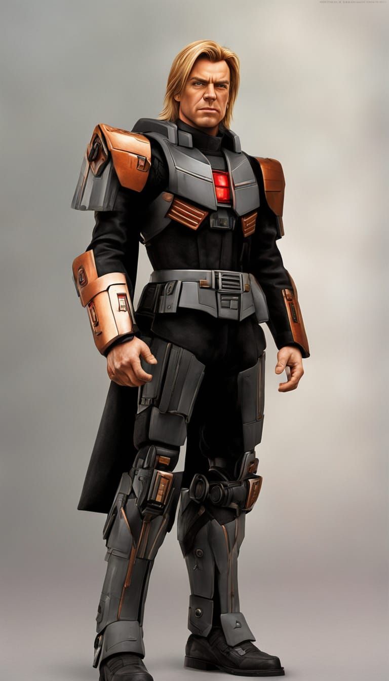 Ewan McGregor as Cybertronian Commander with Autobot Symbol