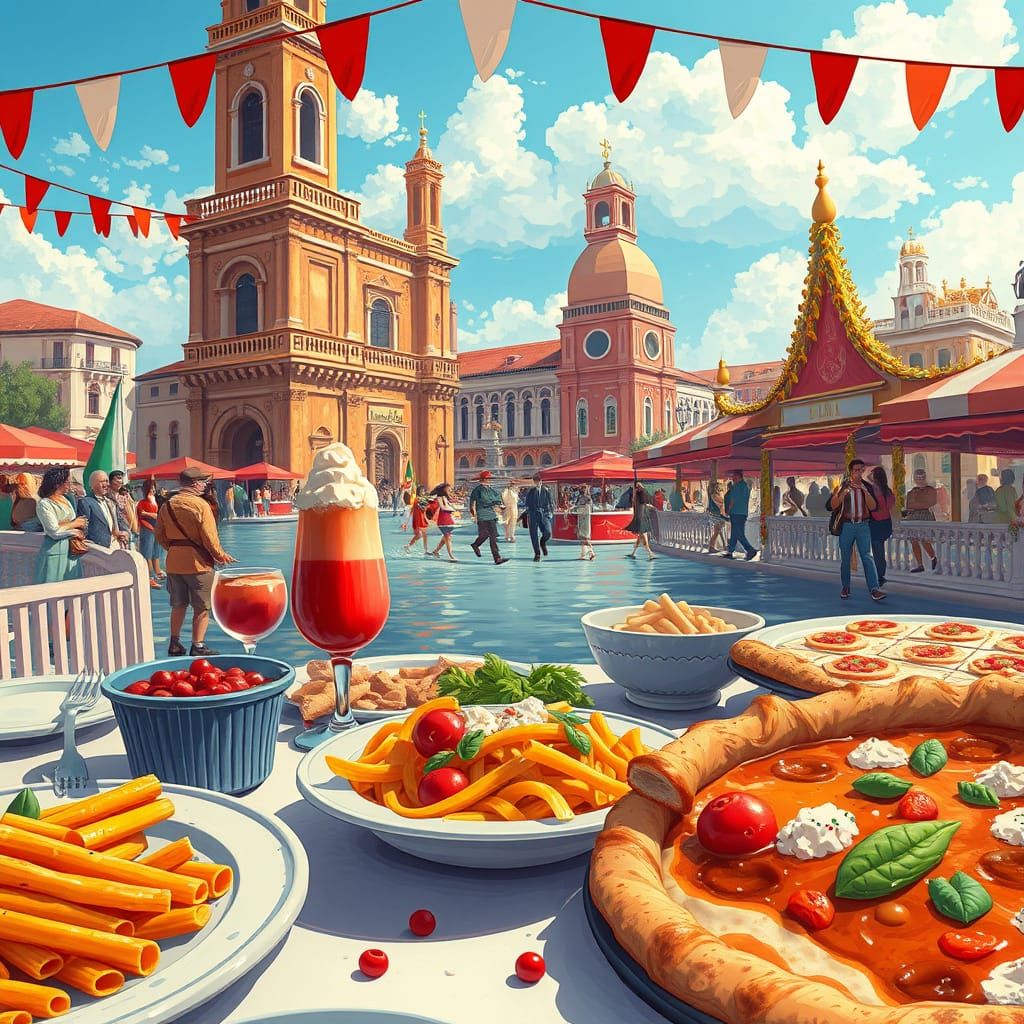Italian Food Festivals in Vibrant Celebration