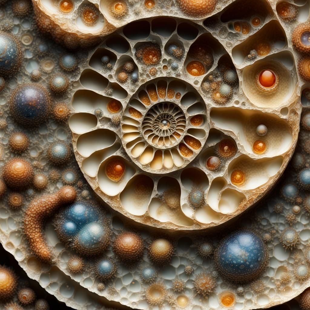 Ammonite Fossil