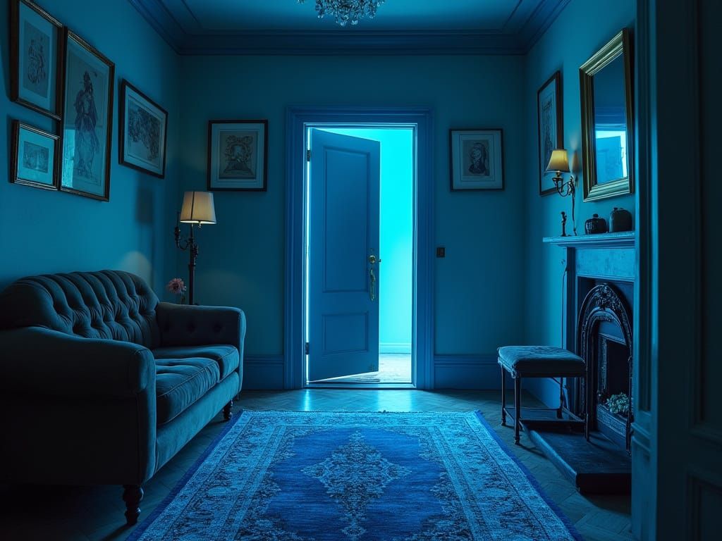 In Neon Grey I Hear a Hole I Speak a Mansion I Remember a De...