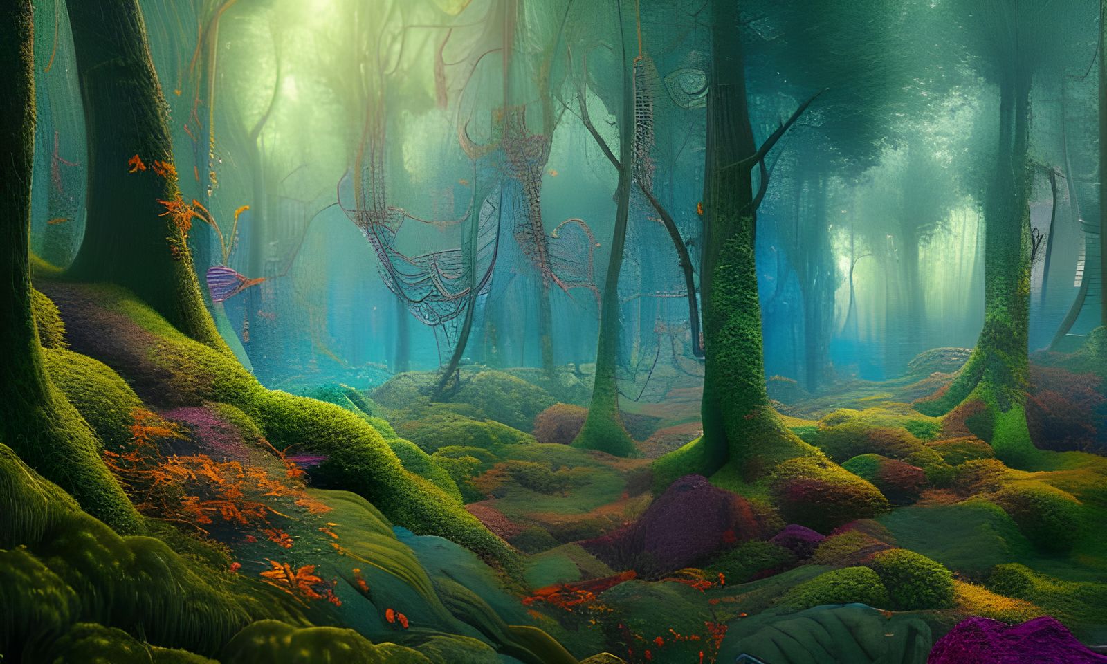 Enchanted Forest Landscape