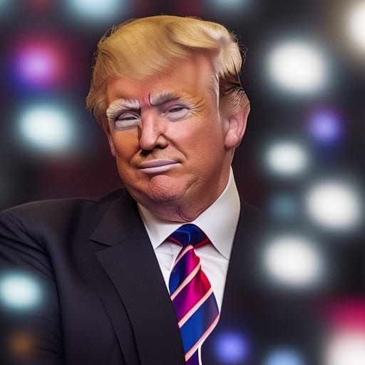 Donald Trump Portrait in Professional Photography Style