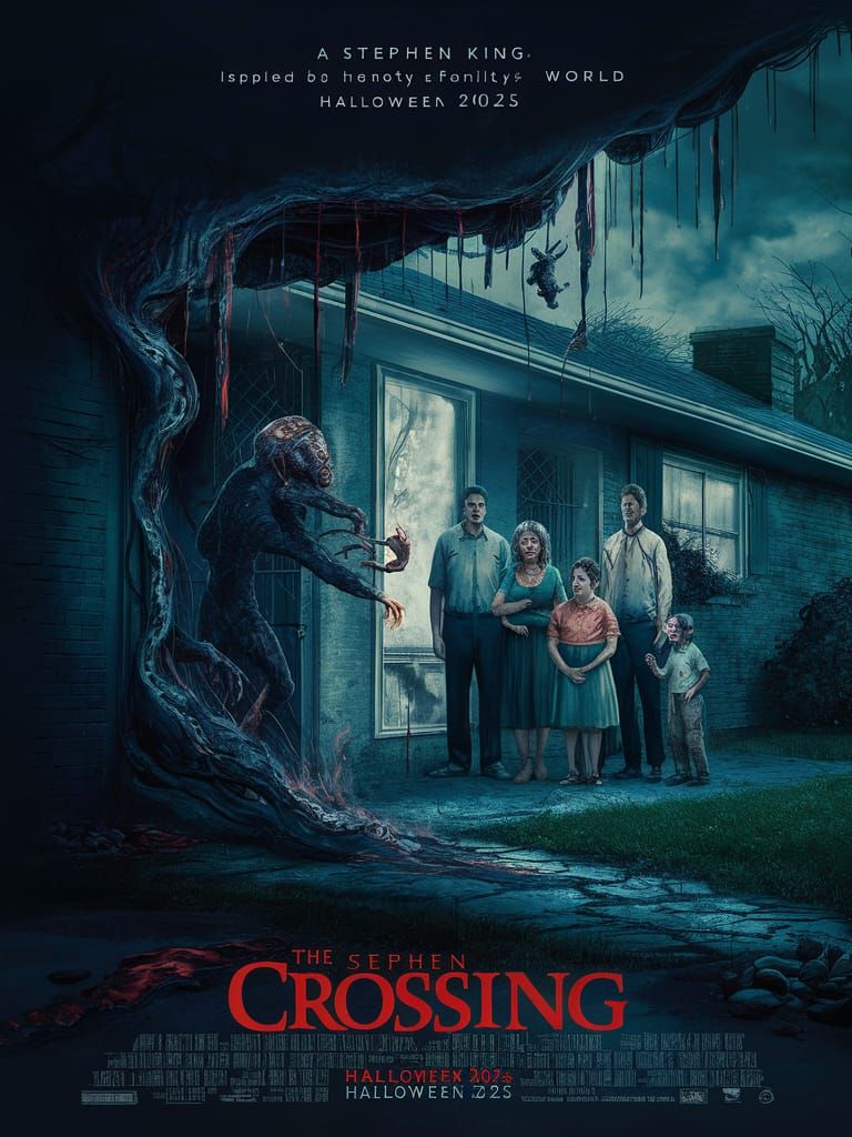 Stephen King Inspired Horror Movie Poster