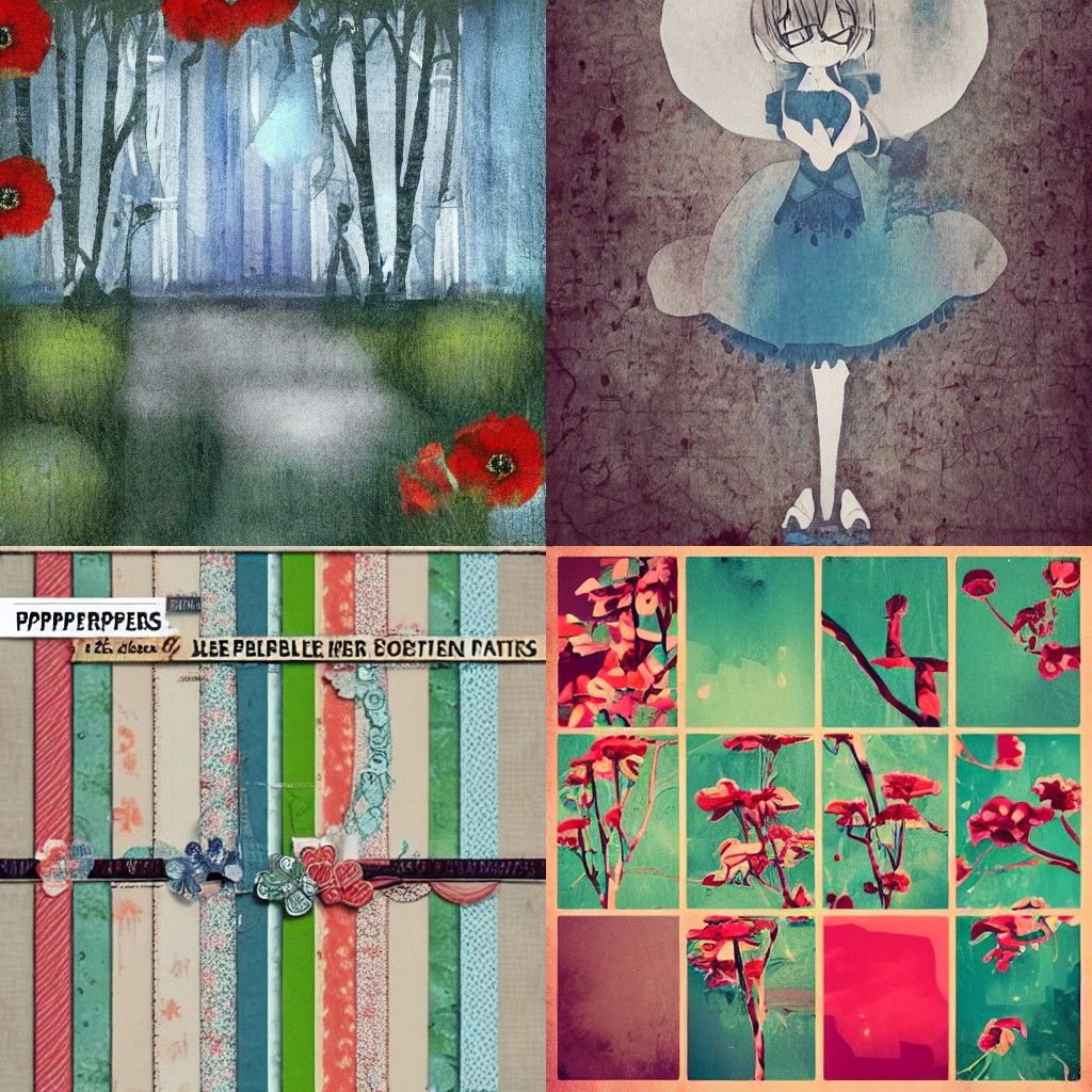 Digital Art in Paperblue Style